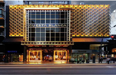 大新门头设计与商业空间的纽带。