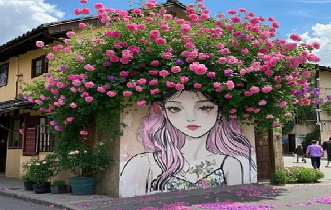 大新怎么设计网红打卡墙绘