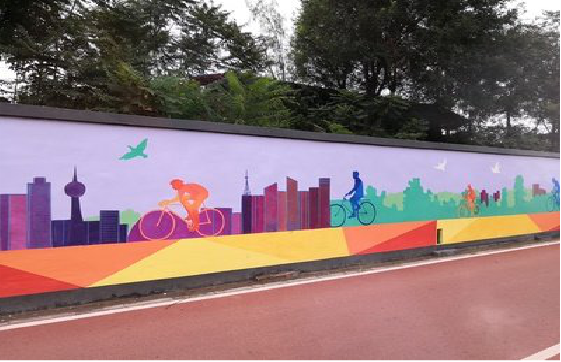 大新墙体彩绘-围墙