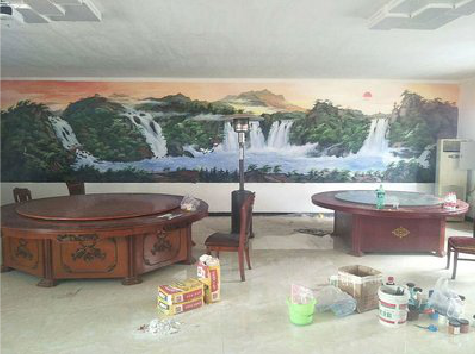 大新墙绘-写实风景