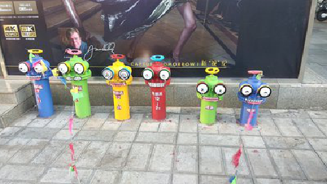 大新商业区彩绘