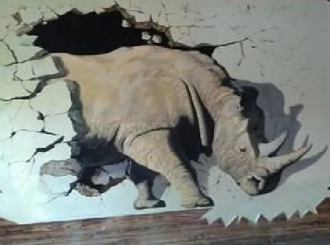 大新在墙绘中，如何绘制3D效果？